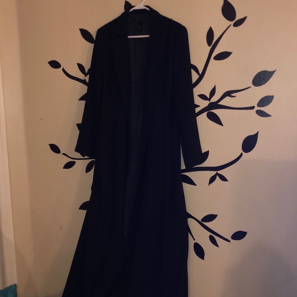 The Limited; long black jacket size M